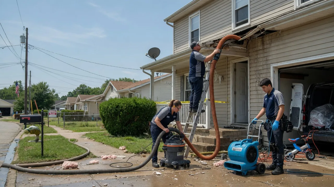 Water Damage Restoration in Olney, IL near me